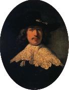 REMBRANDT Harmenszoon van Rijn Portrait of Maurits Huygens china oil painting artist